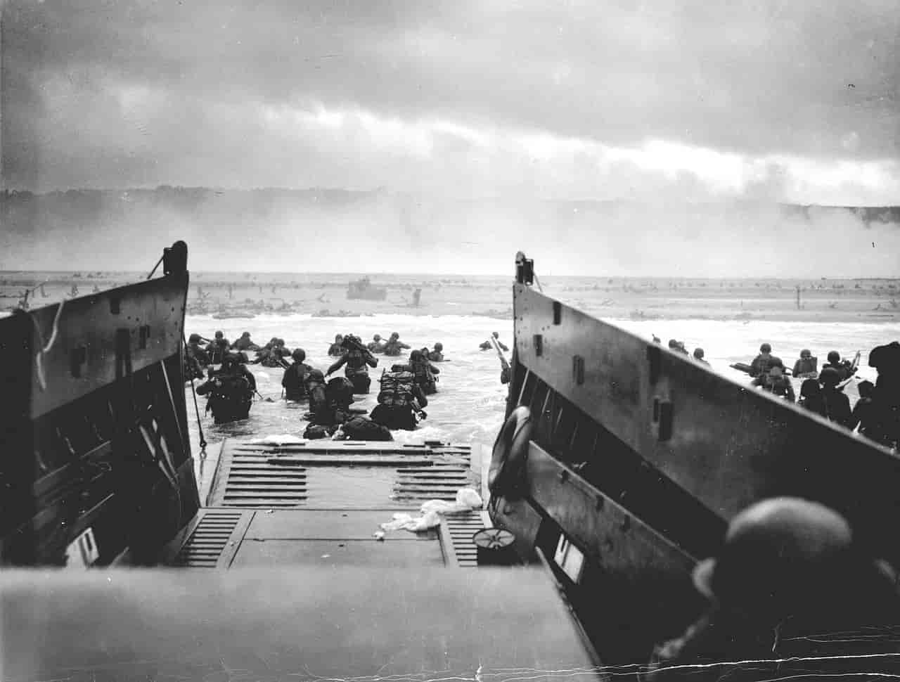 Desembarco día D - Segunda Guerra mundial