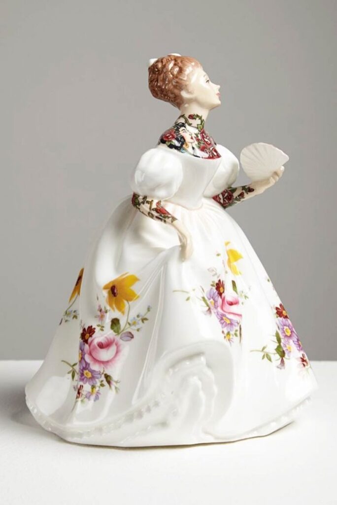 Muñecas de moda de porcelana